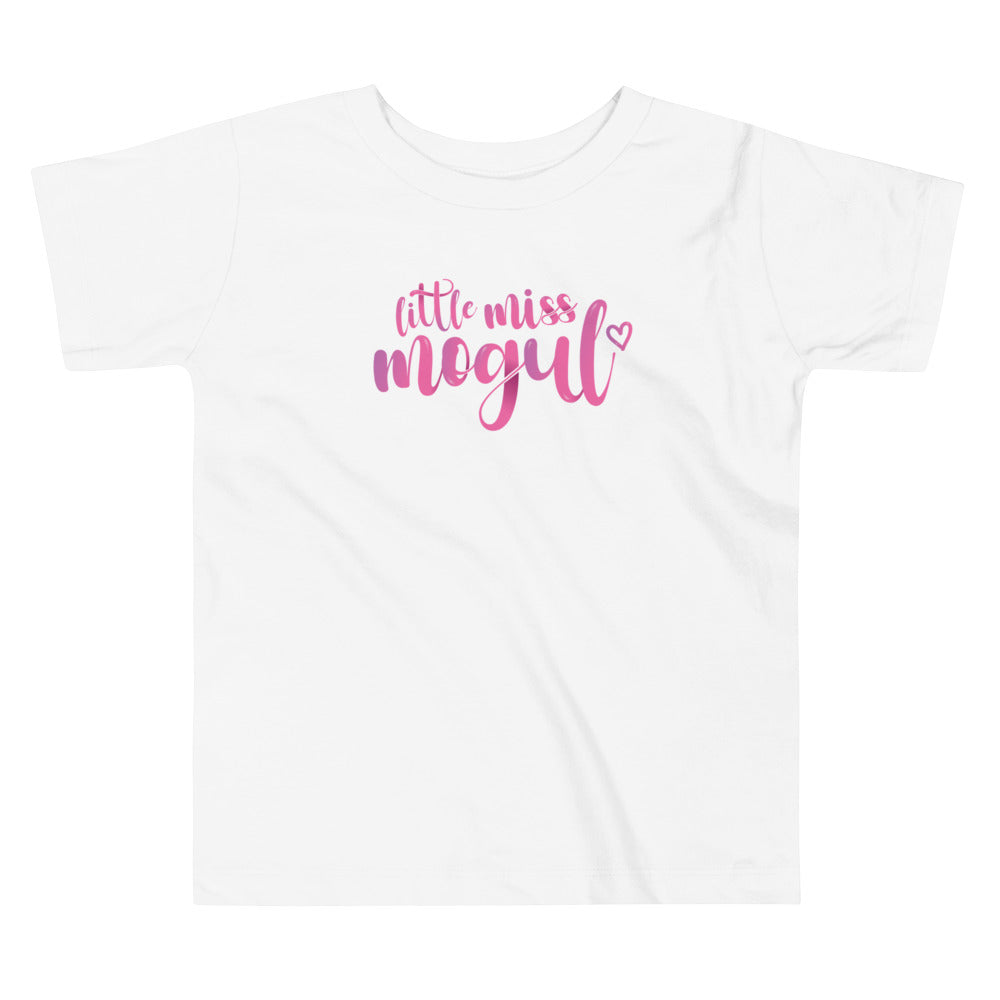 Little Miss Mogul Toddler Short Sleeve Tee